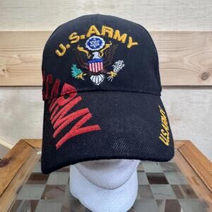 US Army Logo Cap Hat U.S Military Strong American Patriotic Armed Forces